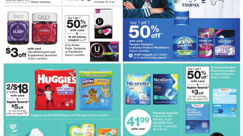 Walgreens P&G 'EndPeriodPoverty' Feature